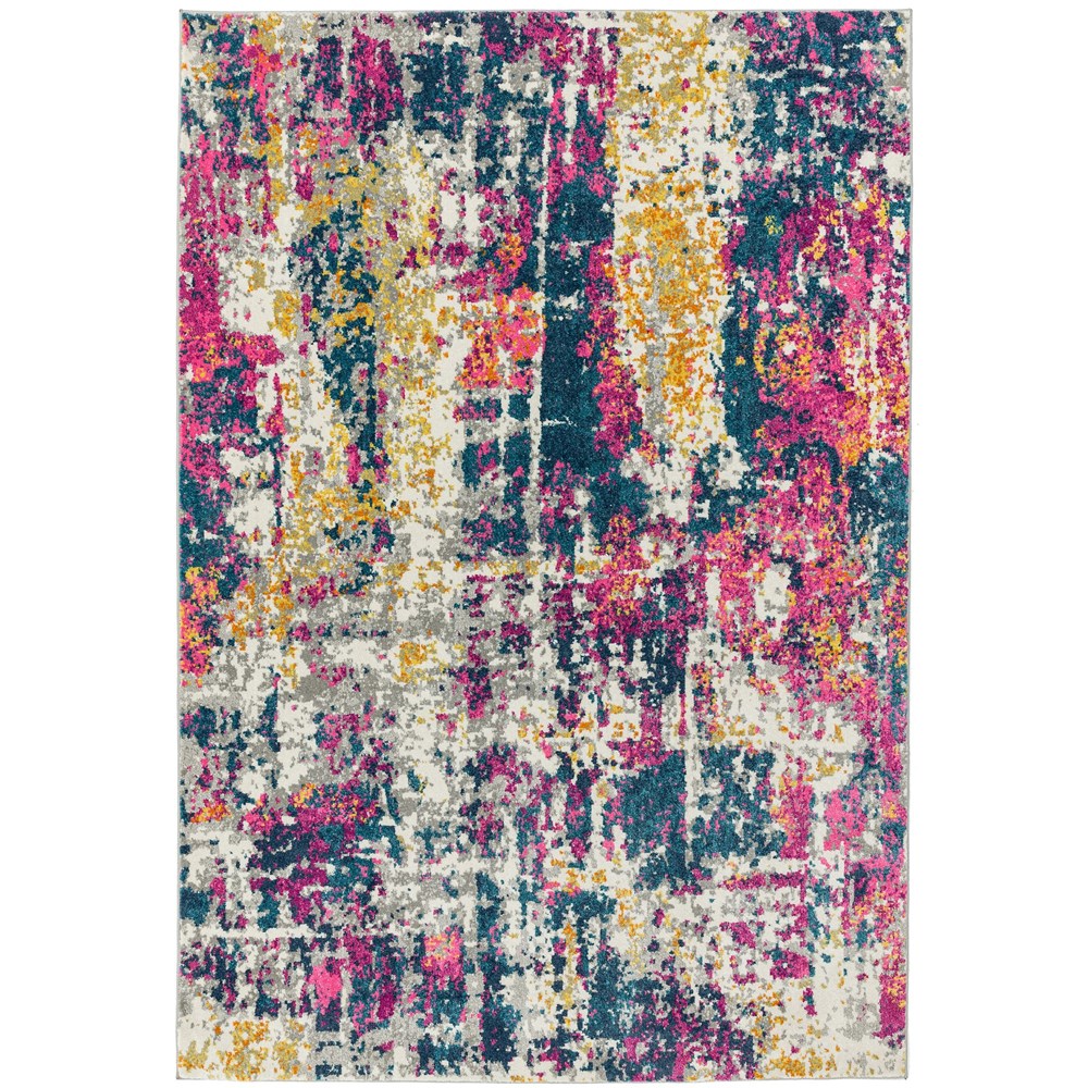Colt CL01 Abstract Rugs in Blue by Asiatic